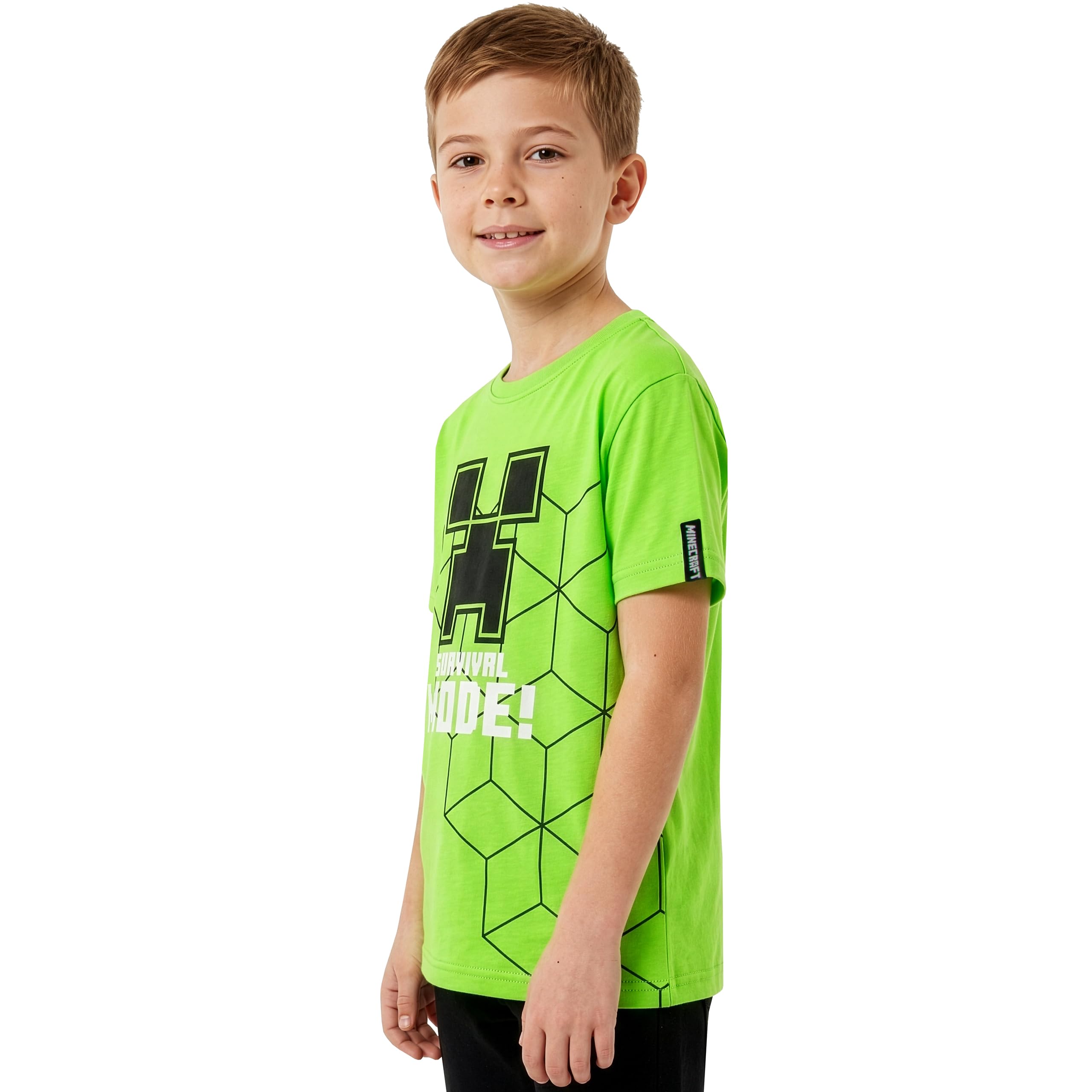 Minecraft Koszulka, Dla Chłopców Creepers Koszulka, Dla Dzieci Gamingowa Odzież
