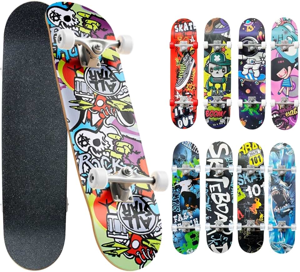 Skate Infantil Criança Montado Completo Modelos Até 50kg