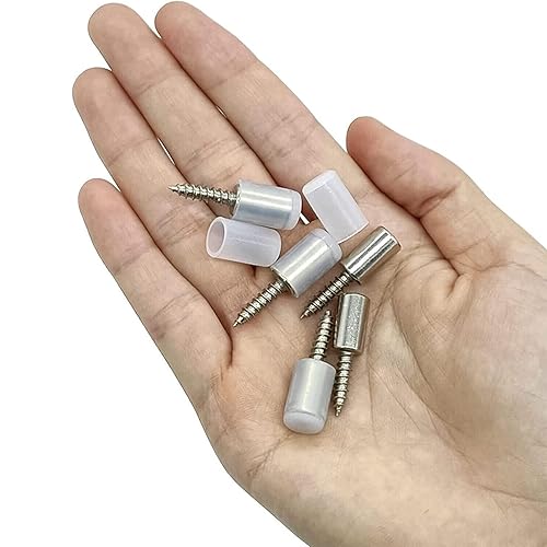 Miniatura 2 de Tornillos autorroscantes, soporte laminado para gabinete, soporte para tablilla sin perforación con funda antideslizante, adecuado para orificio de
