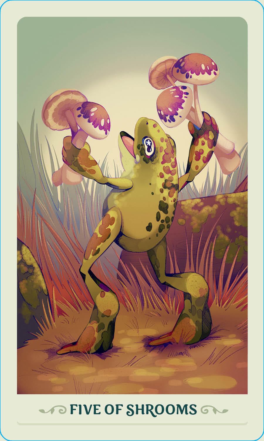 Fortunate Frogs: Tarot Deck and Guidebook