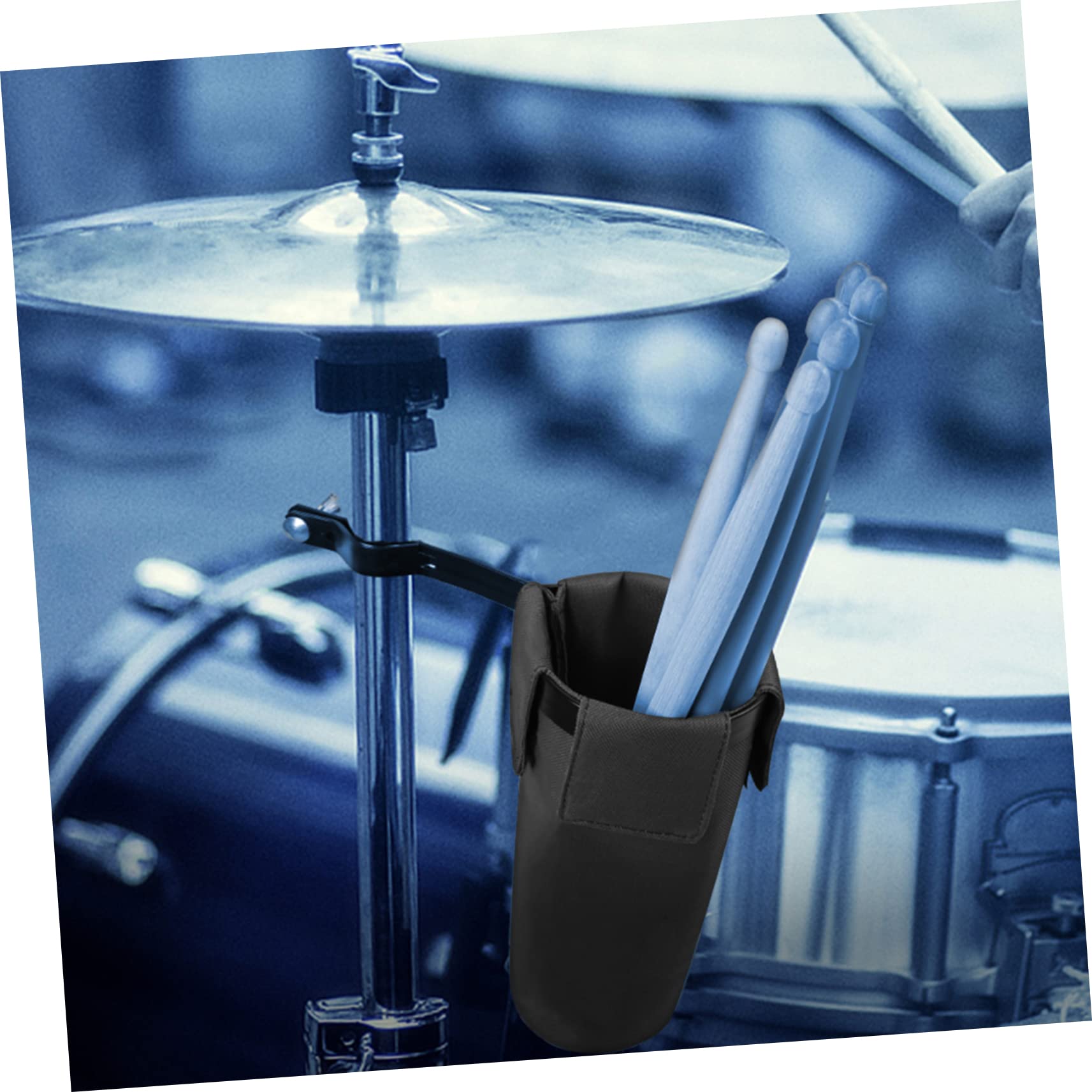 BESPORTBLE Portable Drumstick Bag Case for Drumsticks Accessories Lightweight Design Capacity for Brushes and Teaching Materials Practical for Musicians