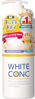 WHITE CONC WHITE CONC 美白身体沐浴露CII 600毫升〈身体沐浴露 全身用 美白 大容量 按压泵 西柚香味 暗沉护理 正品 医药部外品〉