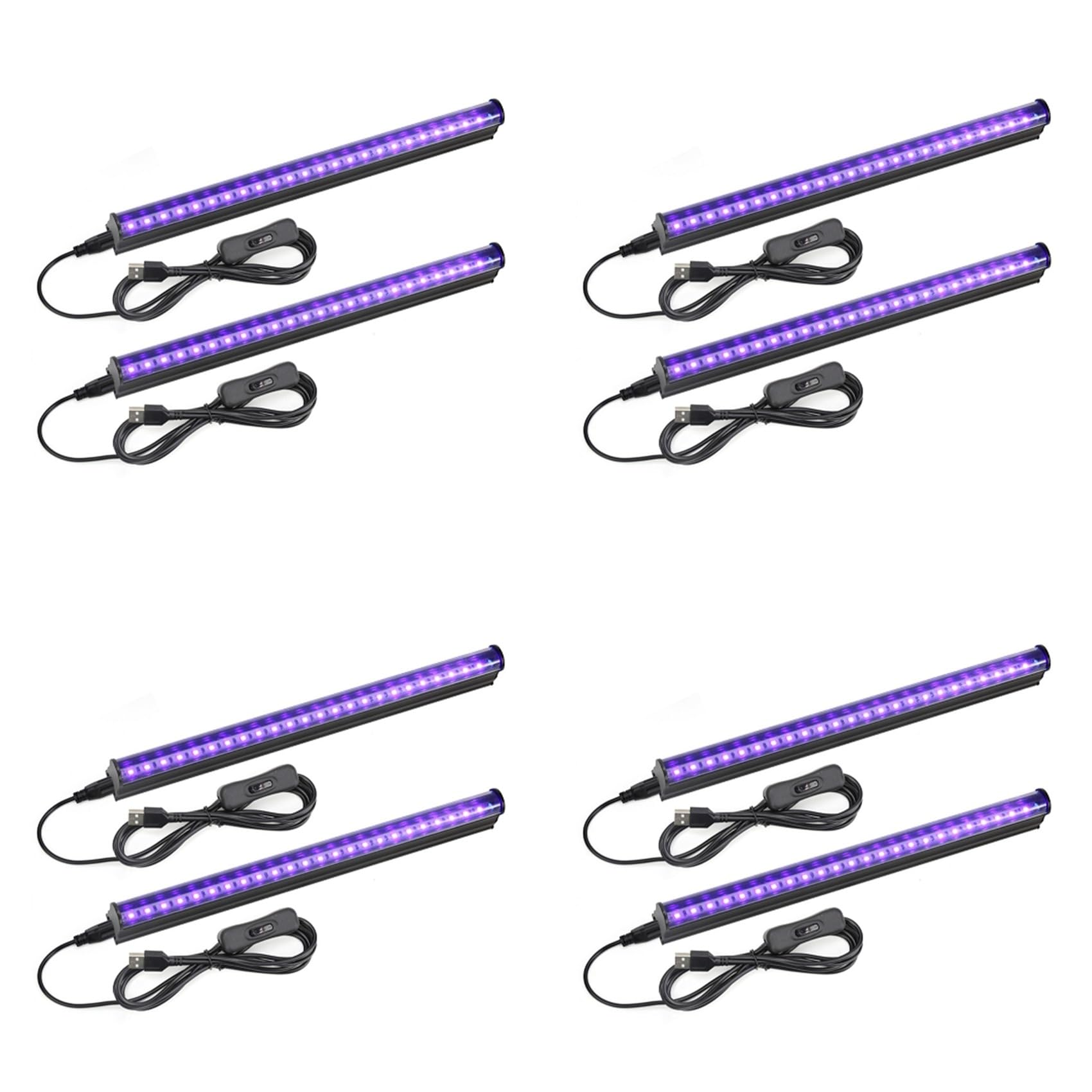 Lumière UV LED T5 5W USB pour faire ressortir le maquillage fluorescent