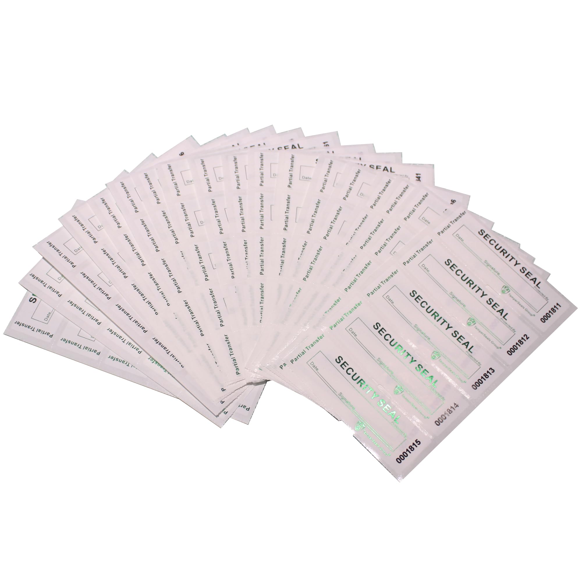 TamperSeals Group – 100pcs Partial Transfer Tamper Proof Security ...
