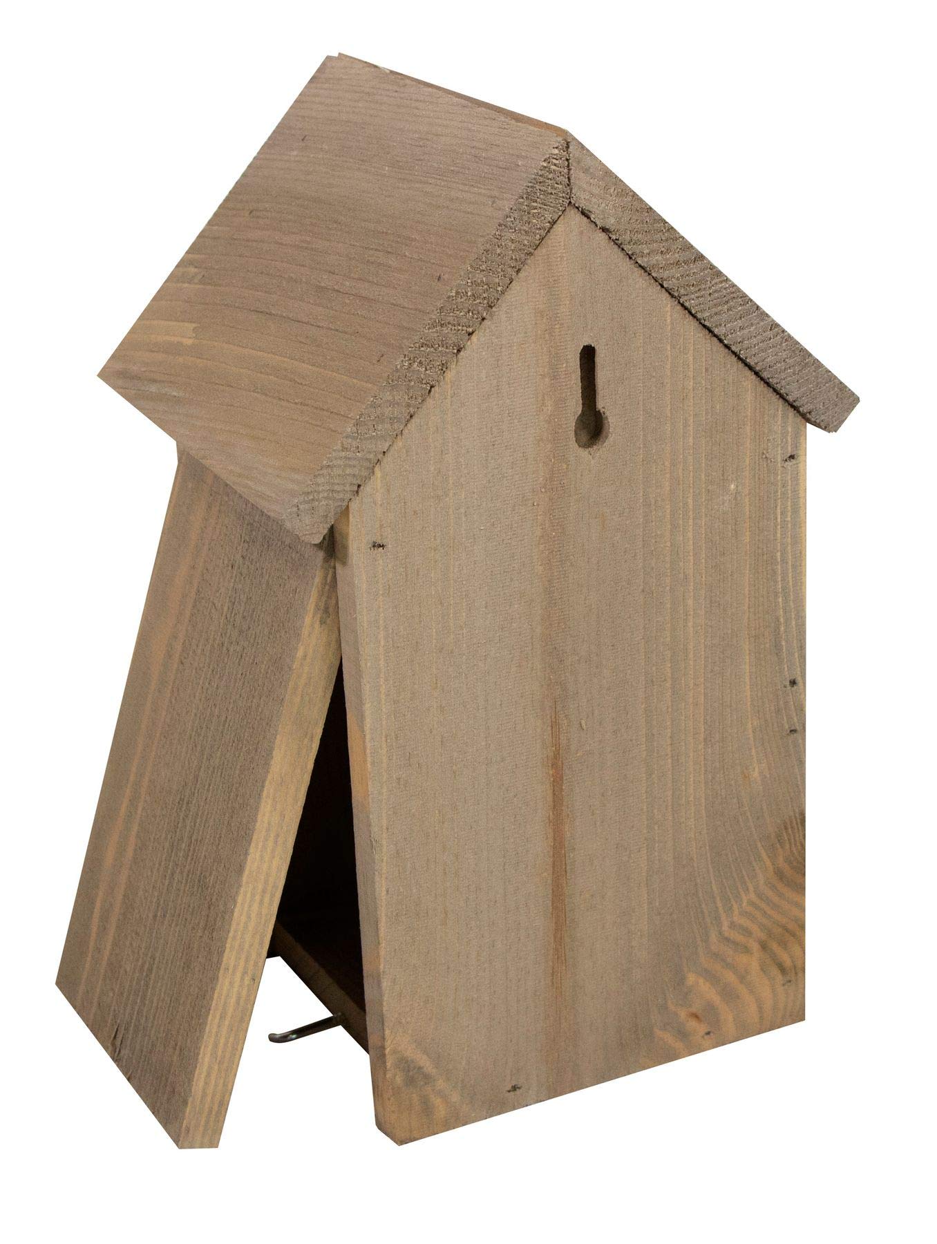 mgc24 Lot de 5 nichoirs en bois résistant aux intempéries pour oiseaux sauvages 15,5 x 14 x 25 cm Marron
