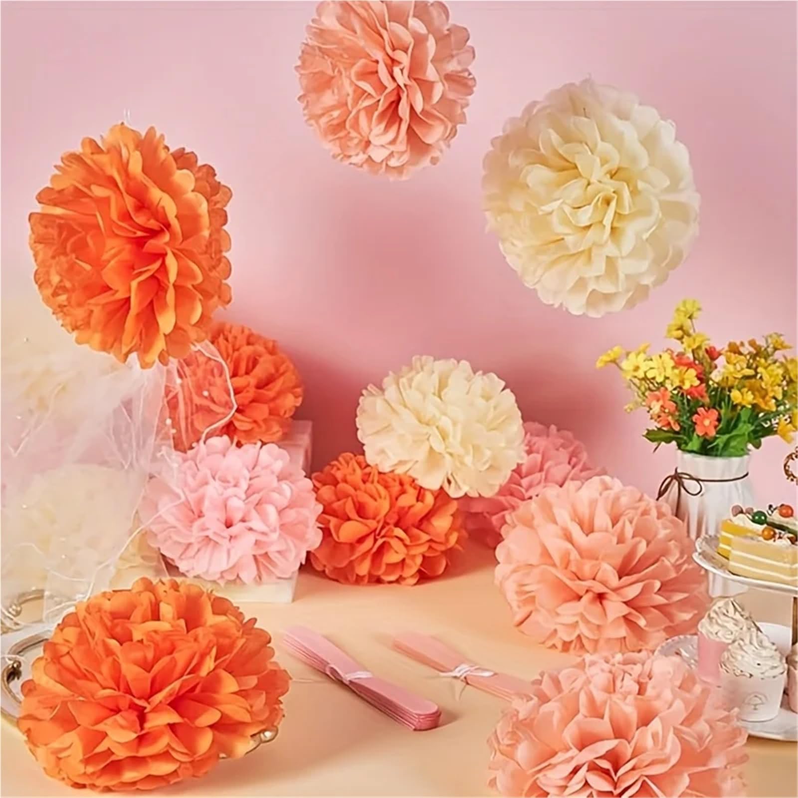 Papierowe Pom Pomy