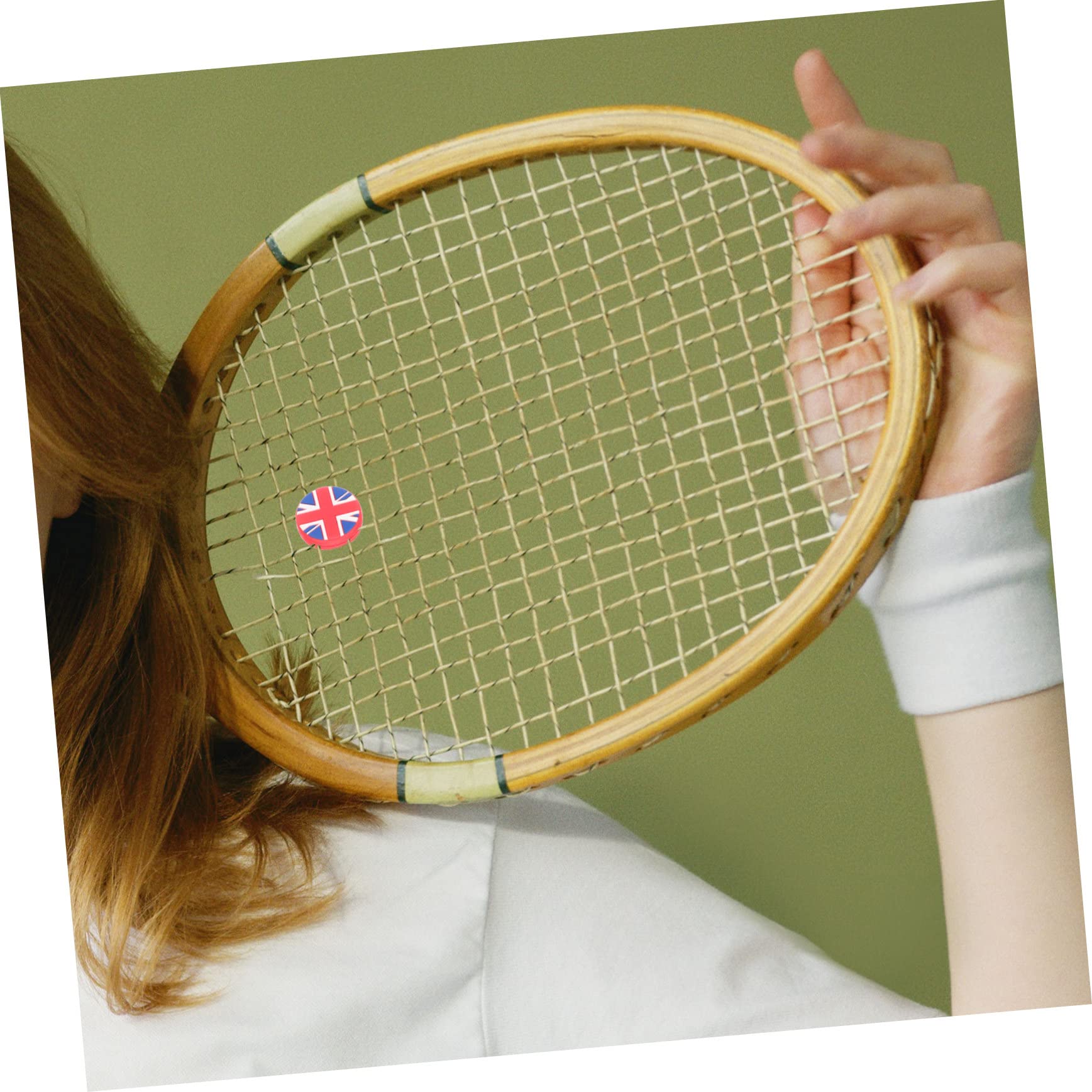 TOYANDONA Silicone Shocking Absorber for Tennis Racket 6pcs Set Easy Install Vibration Dampener