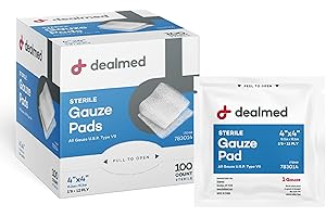 Dealmed Sterile 4 x 4 Gauze Pads: The Ultimate Wound Care Solution