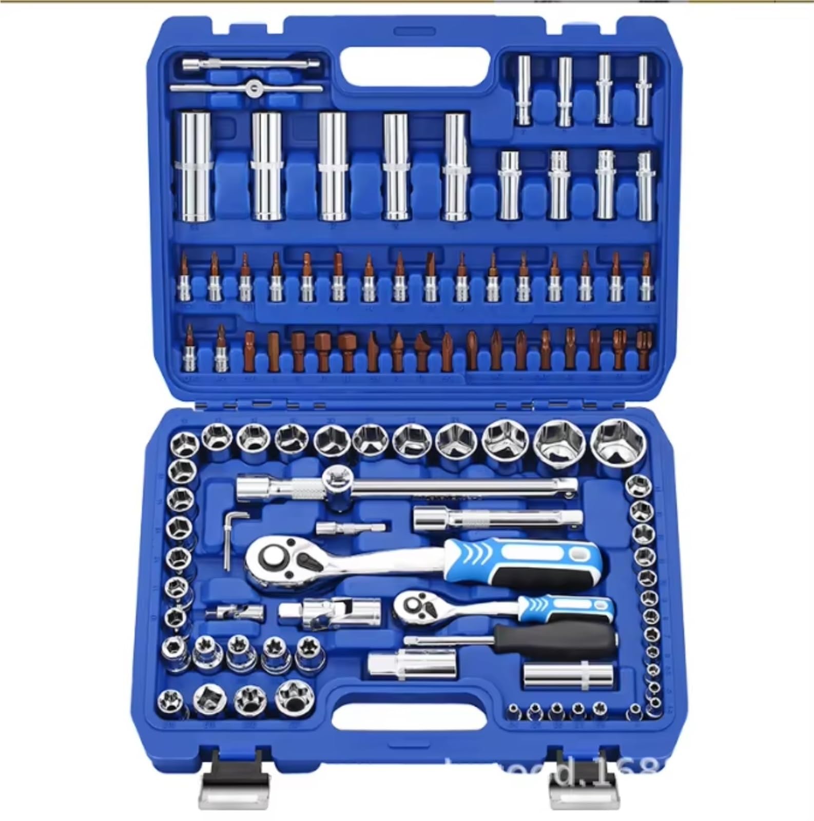 Set attrezzi da officina 44 Pezzi 1/2 "Kit Strumenti Manutenzione Automatica Kit Riparazione Auto Multifunzione Strumenti Riparazione Kit Di Strumenti Per La Casa Con Utensili Manuali