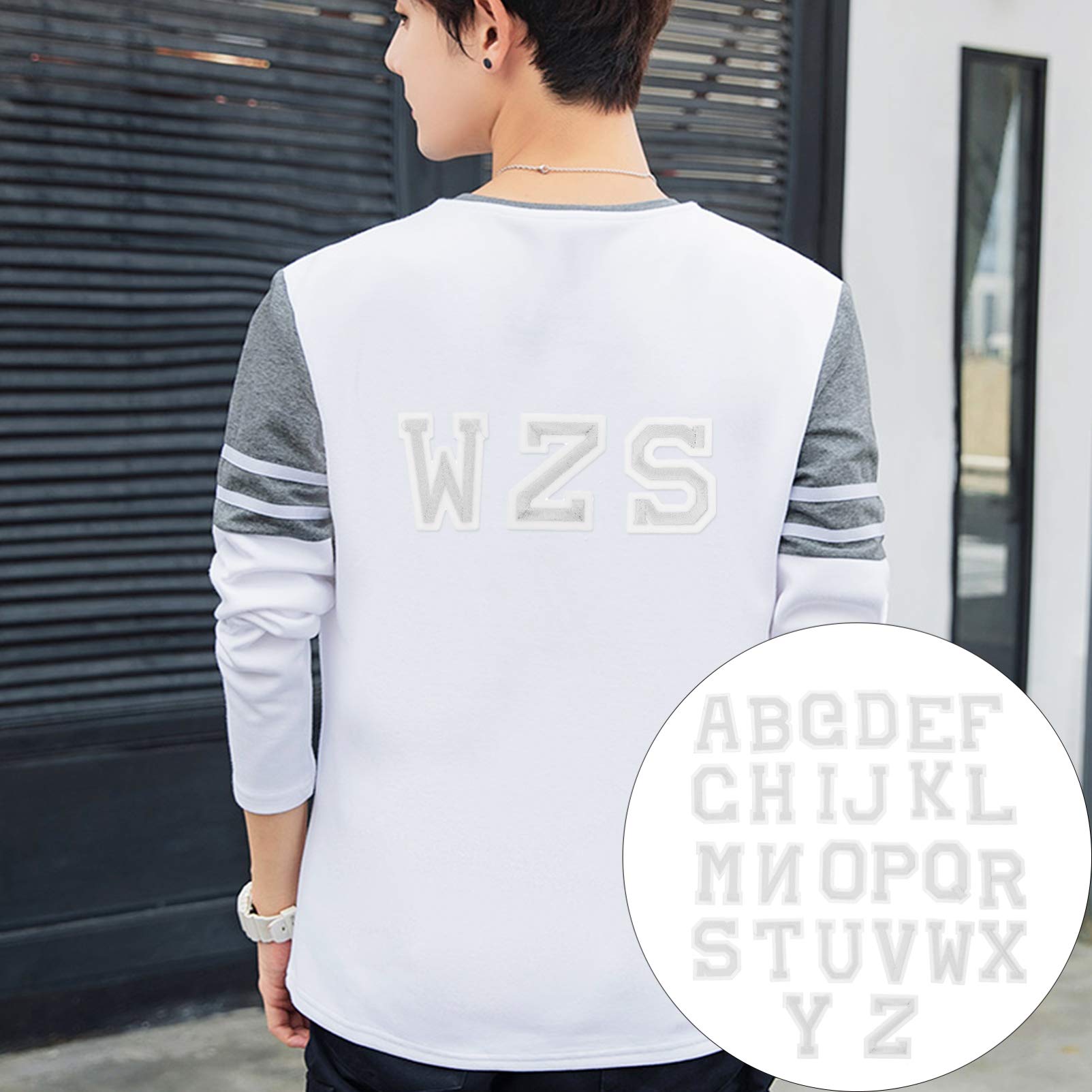 6sets Toppe Ricamate Adesive Patches Termoadesivi Per Abbigliamento e Borse Per Decorazioni Te Facile Applicare o Cucitura