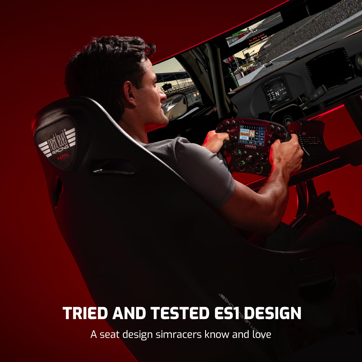 Next Level Racing Elite ES1 Haptic Feedback Sim Racing Seat (NLR-E067)