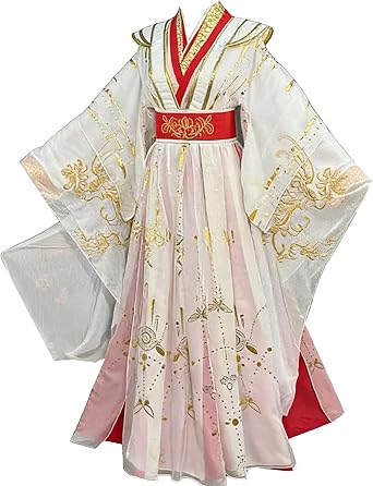 Adult Mens Prince Xie Lian Costume Deluxe Outfit Dress Hanfu Outwear