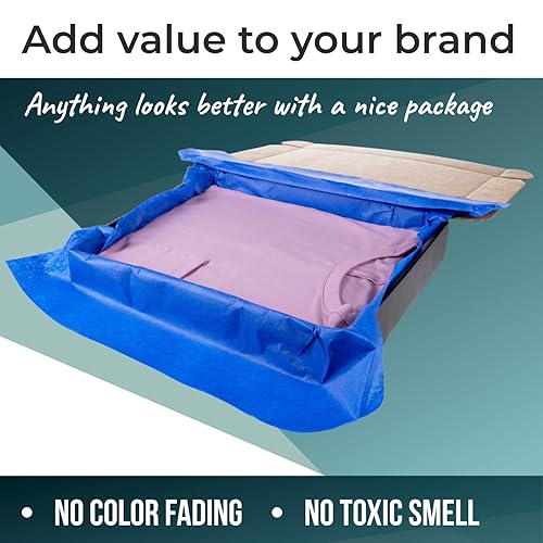 Vista 11 de IDL Packaging SatinPack - Rollo de papel de seda SatinPack de 18 pulgadas x 1800 pies, 20 pesos básicos, color cereza, hecho en Estados Unidos