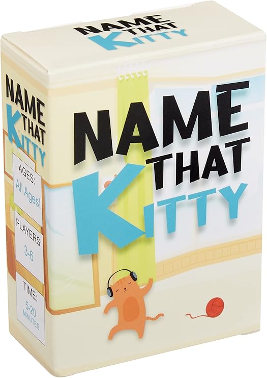 Name That Kitty Purrrfect Cat Games for Kids 812 Cat Gifts for Girls Cat Toys