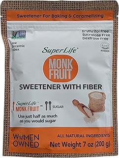 10 Quick Healthy Dessert Recipes for Smart Sweet Cravings 8 Super Life Monk Fruit Sweetener with Fiber – Low-Glycemic Index, Diabeti...