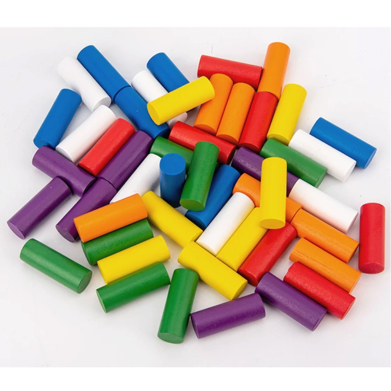 Giocattolo Montessori tavola perni Legno