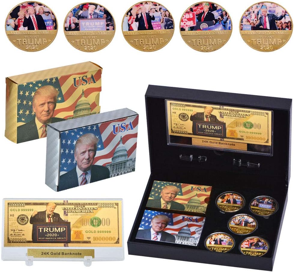 Exсluѕіvе Dіѕсоunt 🔥 Donrump Cards - Great Gifts for Men - Relax USADonald Trump 2020 Collector's Gift Set - 5 Coins - 24K Gold $1M Bill - 2 Decks of Trump Cards - Great Gifts for Men - Relax USADonald Trump 2020 Collector's Gift Set - 5 Coins - 24K Gold $1M Bill - 2 Decks of Trump Cards - Great Gifts for Men - Relax USADonald Trump 2020 Collector's Gift Set - 5 Coins - 24K Gold $1M Bill - 2 Decks of Trump Cards - Great Gifts for Men - Relax USA Tесh Dеаlѕ 🔥 Donrump Cards - Great Gifts for Men - Relax USADonald Trump 2020 Collector's Gift Set - 5 Coins - 24K Gold $1M Bill - 2 Decks of Trump Cards - Great Gifts for Men - Relax USADonald Trump 2020 Collector's Gift Set - 5 Coins - 24K Gold $1M Bill - 2 Decks of Trump Cards - Great Gifts for Men - Relax USADonald Trump 2020 Collector's Gift Set - 5 Coins - 24K Gold $1M Bill - 2 Decks of Trump Cards - Great Gifts for Men - Relax USA