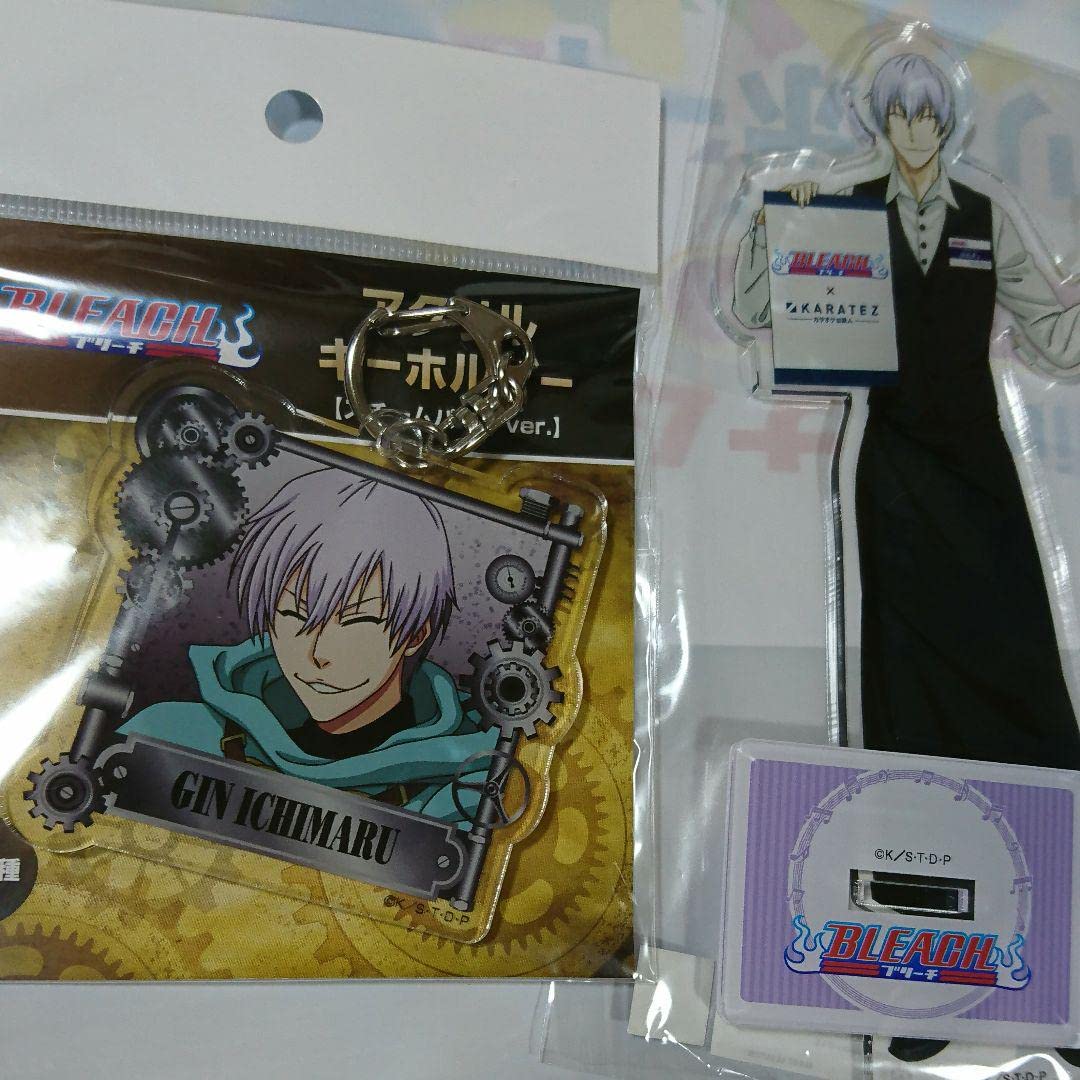 Amazon.co.jp: BLEACH 市丸ギン カラオケの鉄人 アクリルスタンド 特典