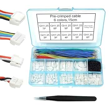 Amazon.com: GH1.25 Connectors and Pre-Crimped Silicone