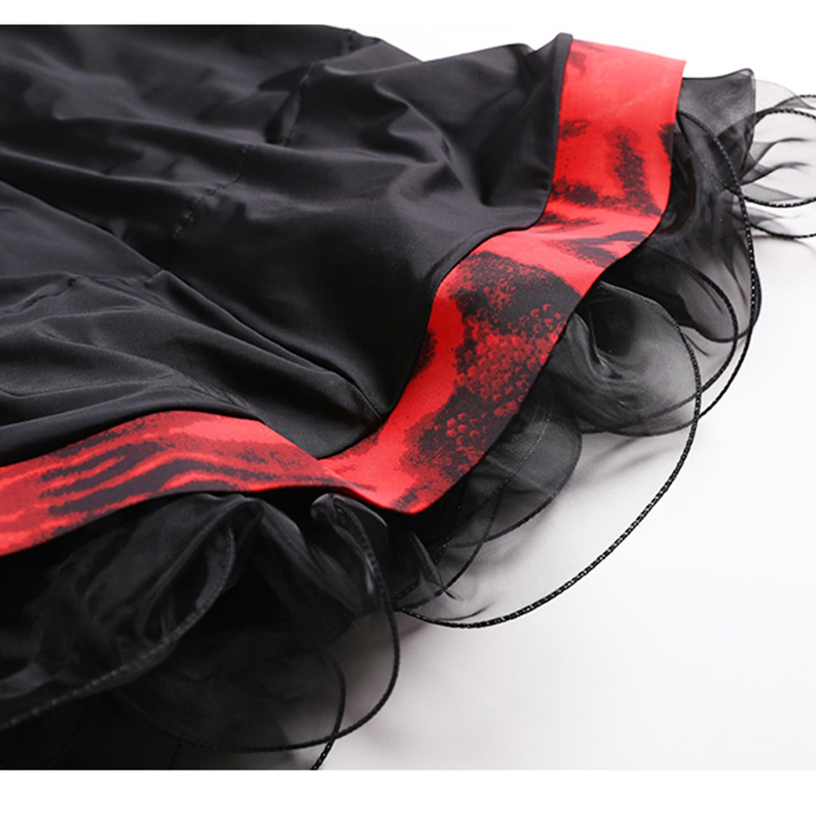 purpleq Tanzabend Ballkleid Tanz Kleider - Professionelle Moderne Ballsaal Tänze Latein Walzer Tango Quickstepp Trikot Accessoires Kostüm Spitzen Pailletten Langarm Tanzkleider Für Damen