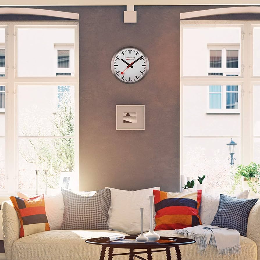 MONDAINE モンディーン　壁掛け時計　動作確認済み MONDAINE モンディーン ウォールクロック Wall Clock : neel