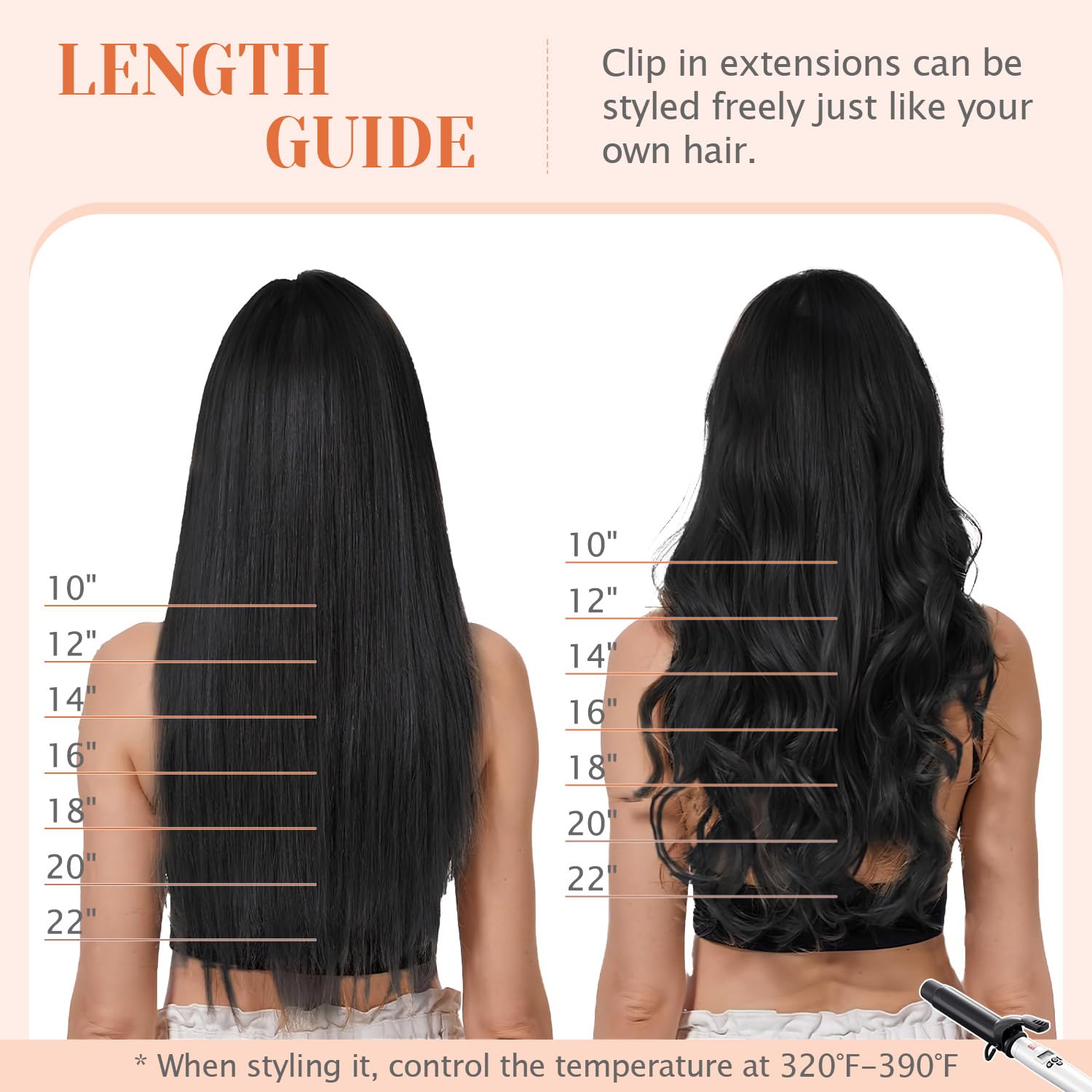 5-Piece 18-Inch Human Hair Clip-In Extensions for Women Amazon.com : TESSHAIR 5 in 1 Clip in Hair Extensions - Real  main image 3