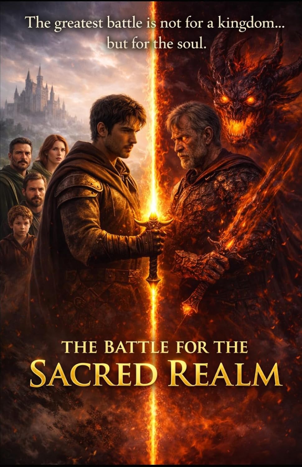 The Battle for the Sacred Realm: The greatest battle is not for a kingdom...but for the soul.      Paperback – April 3, 2026