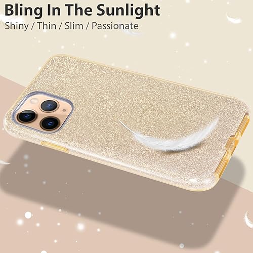 Miniatura 4 de MATEPROX Funda protectora compatible con iPhone 11 Pro Max, funda protectora Bling Sparkle para niñas y mujeres para iPhone 11 Pro Max de 6.5