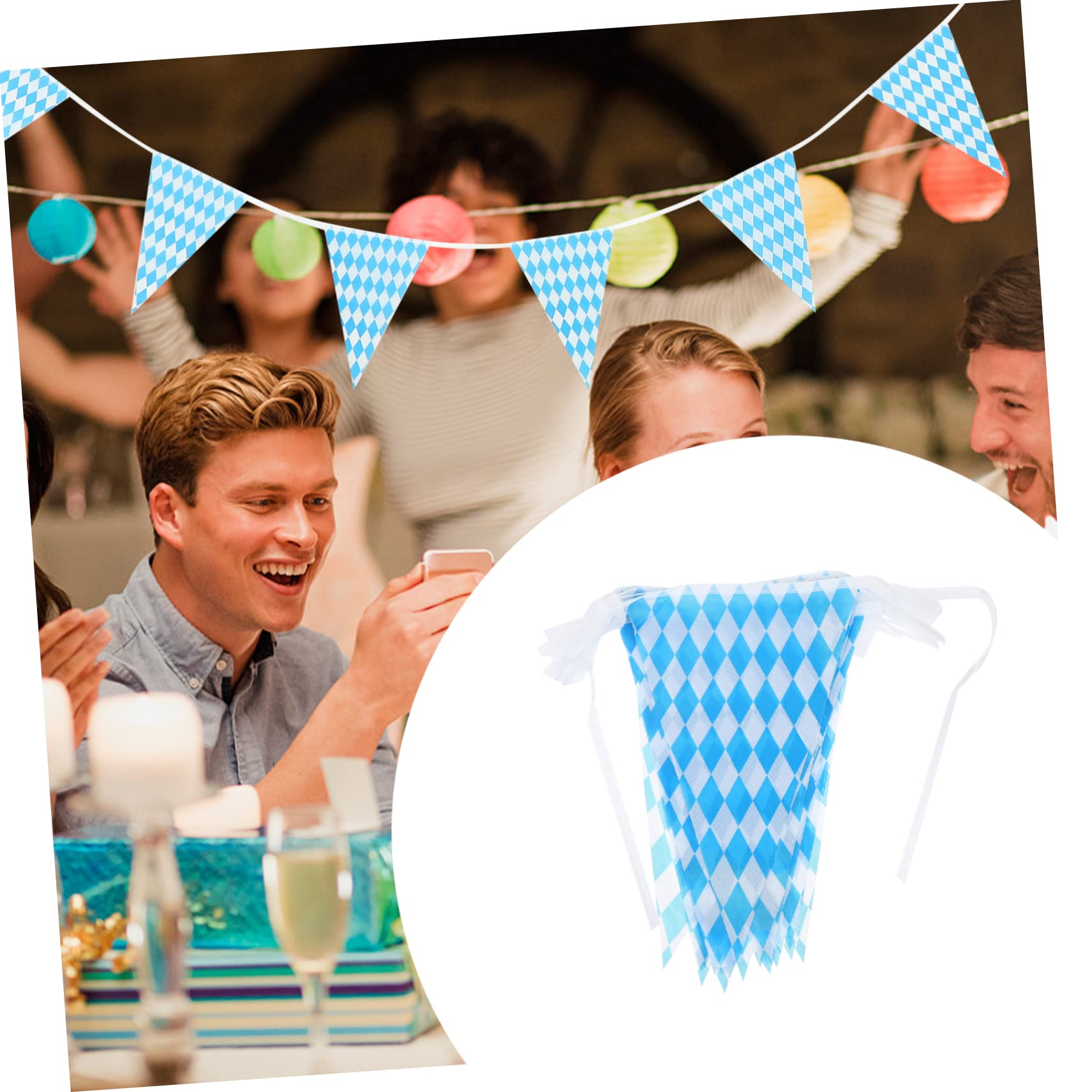 PRETYZOOM 5sätze Wimpelkette Für Oktoberfest Teilig Langlebige Banner-dekoration Für Bierfest-feiern Geeignet Für Innen Und Außeneinsätze