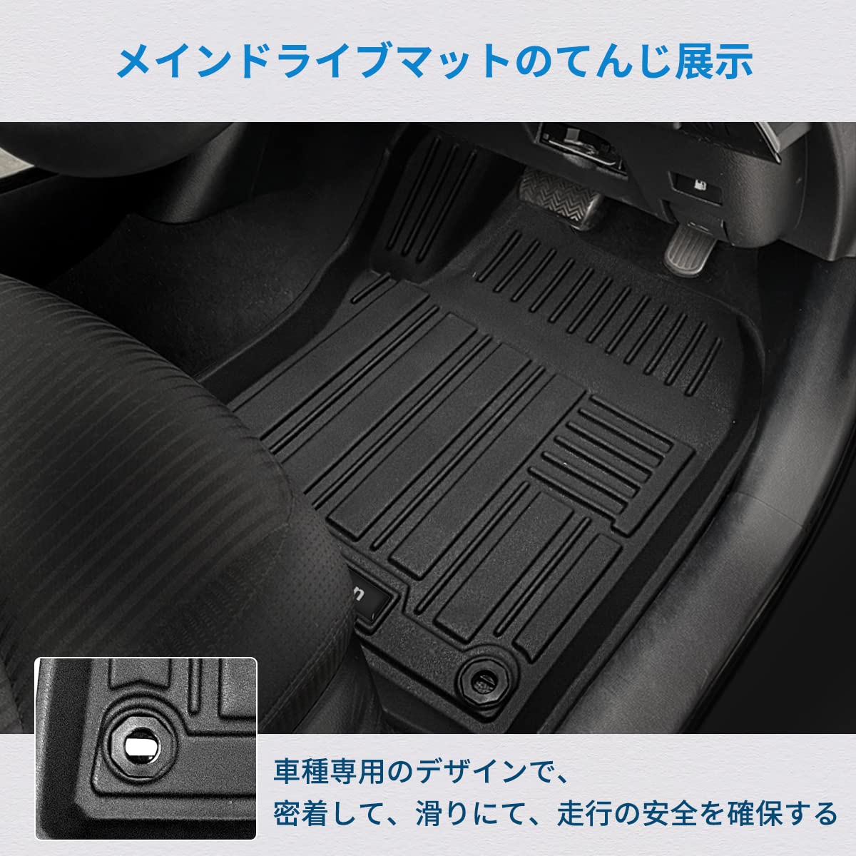 Amazon.co.jp: 車用フロアマットとラゲッジマッ 対応 プリウス50系後期 