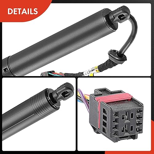 Miniatura 7 de A-Premium Soporte de elevación de potencia trasera compatible con Audi Q8 2019-2021, SQ8 2020-2021, RS Q8 2000, 3.0L 4.0L, Reemplazar # 4M8827851F,