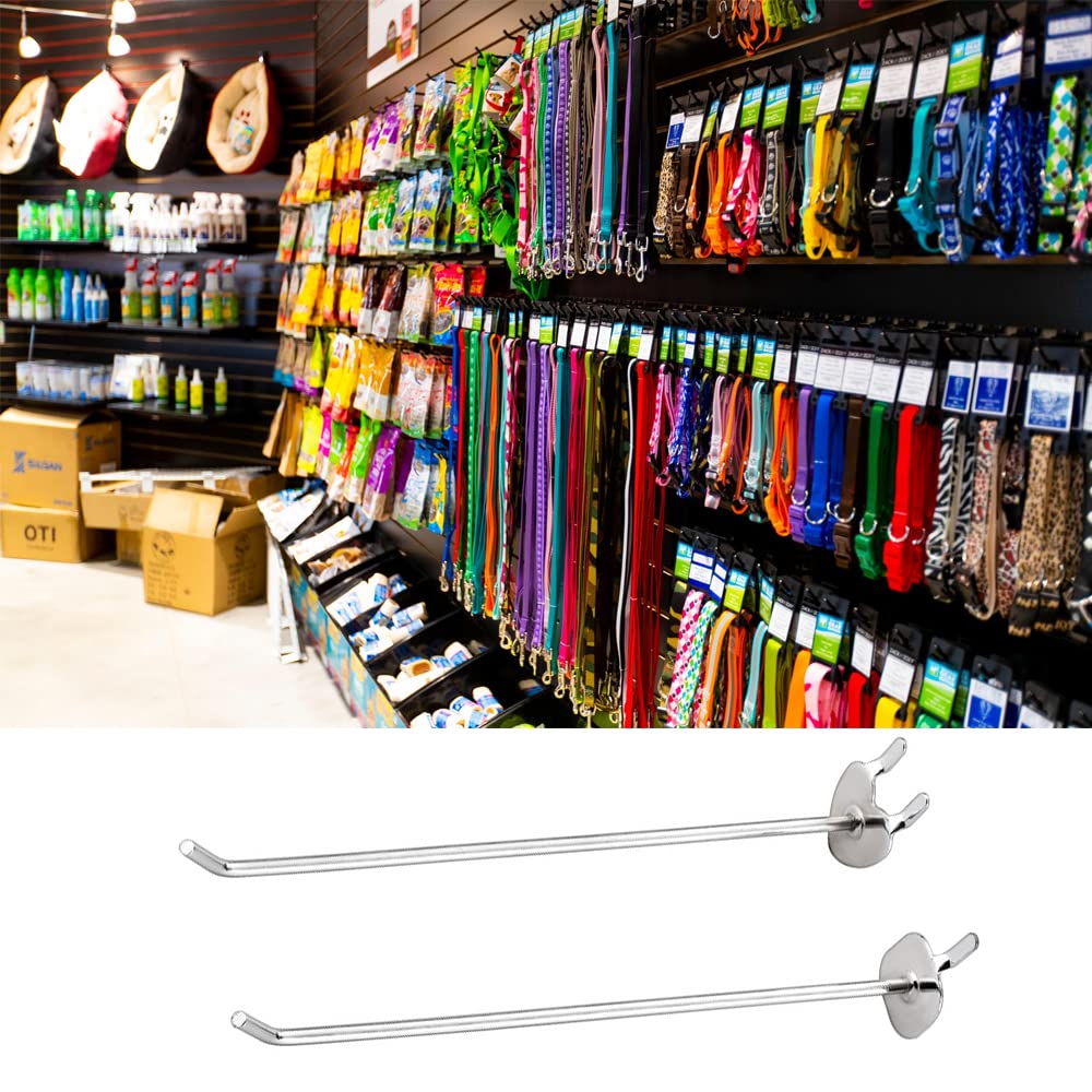 30 Ganci Per Pannello Forato - Ferro Resistente, 20 Cm, Per Supermercati, Garage E Cucine - Foto 8