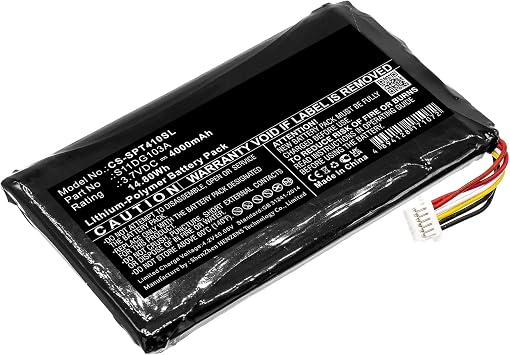 4000mAh/3.7V Replacement Battery for Trimble Juno T41 Juno 5 Slate Juno T45 S11DG103A