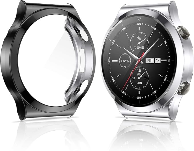 KIMILAR Funda Compatible con Huawei Watch GT 2 Pro Protector de Pantalla  (No para Watch GT/