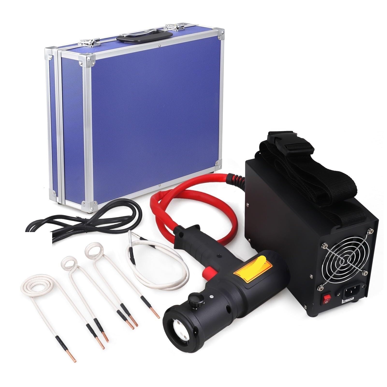 Induction Heater 1500W Flameless Electromagnetic Mini 4pcs Coil Kit with Car Repair Bolt Remover Tool