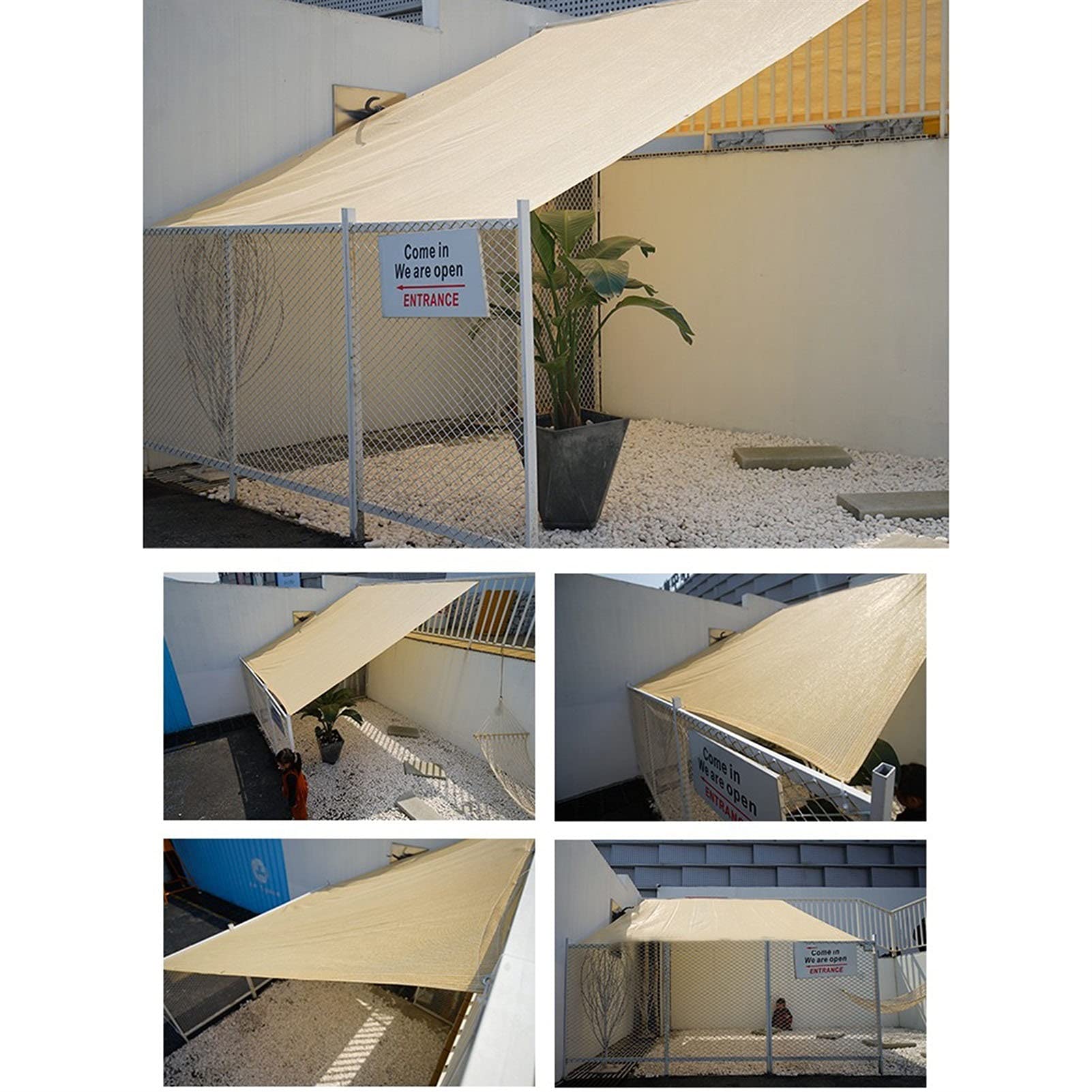sonnensegel 1 5 x 4 Sonnensegel, 1,5 m, 95 % UV-Schutz, für Pergola/Pavillon, inkl. Clips für einfache Installation, Beige Garten Größe (in Metern):5x10 A bit of history Model:Enzo