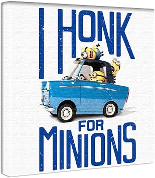 min-0013 Minion Pop Art Panel, 11.8 x 11.8 inches 30 x 30 cm, Made in Japan, Poster, Stylish, Interior, Renewal, Living Room, Interior, Car, Companion, Character, Fabric Panel