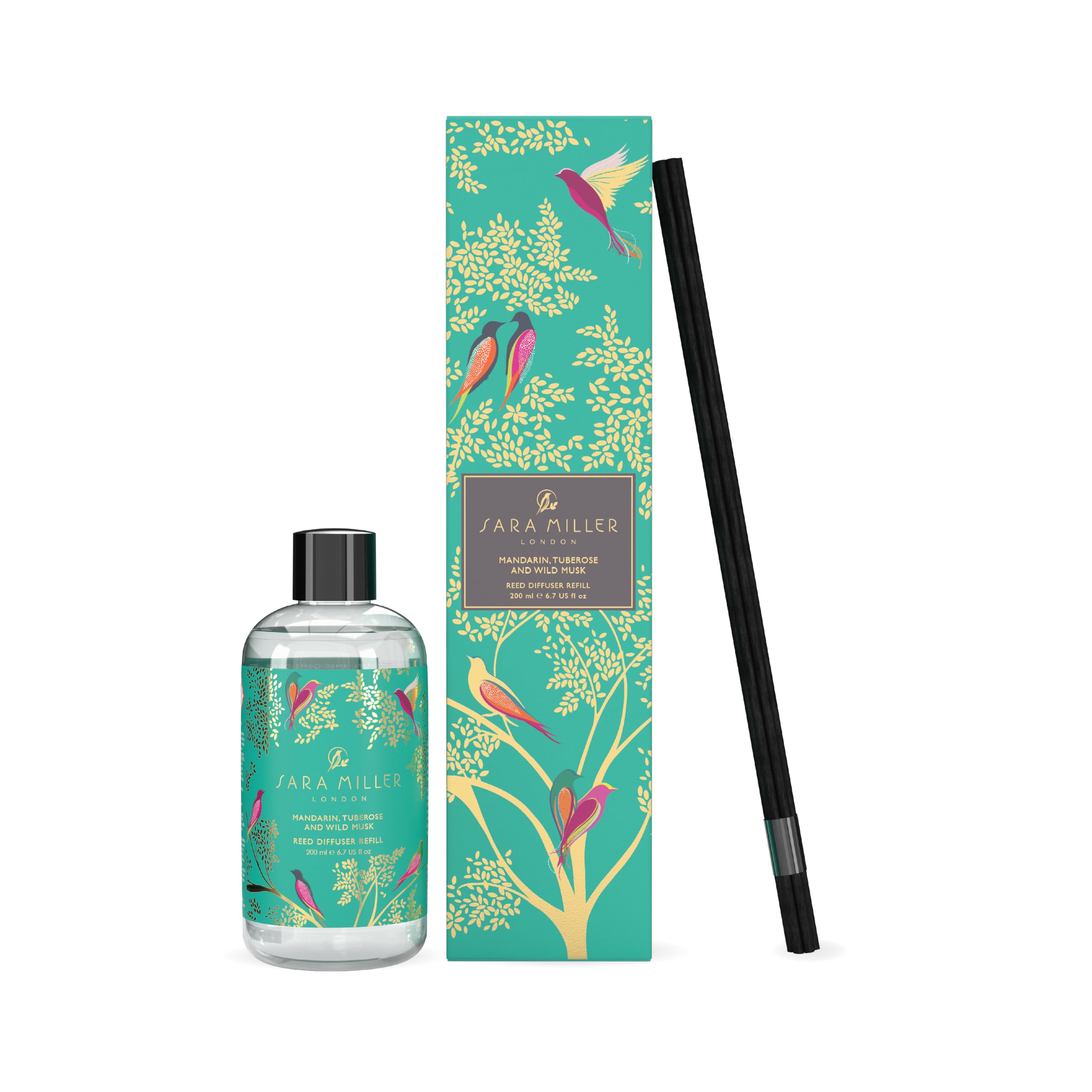 Sara Miller Chelsea Collection Reed Diffuser Refill - Mandarin, Tuberose and Wild Musk