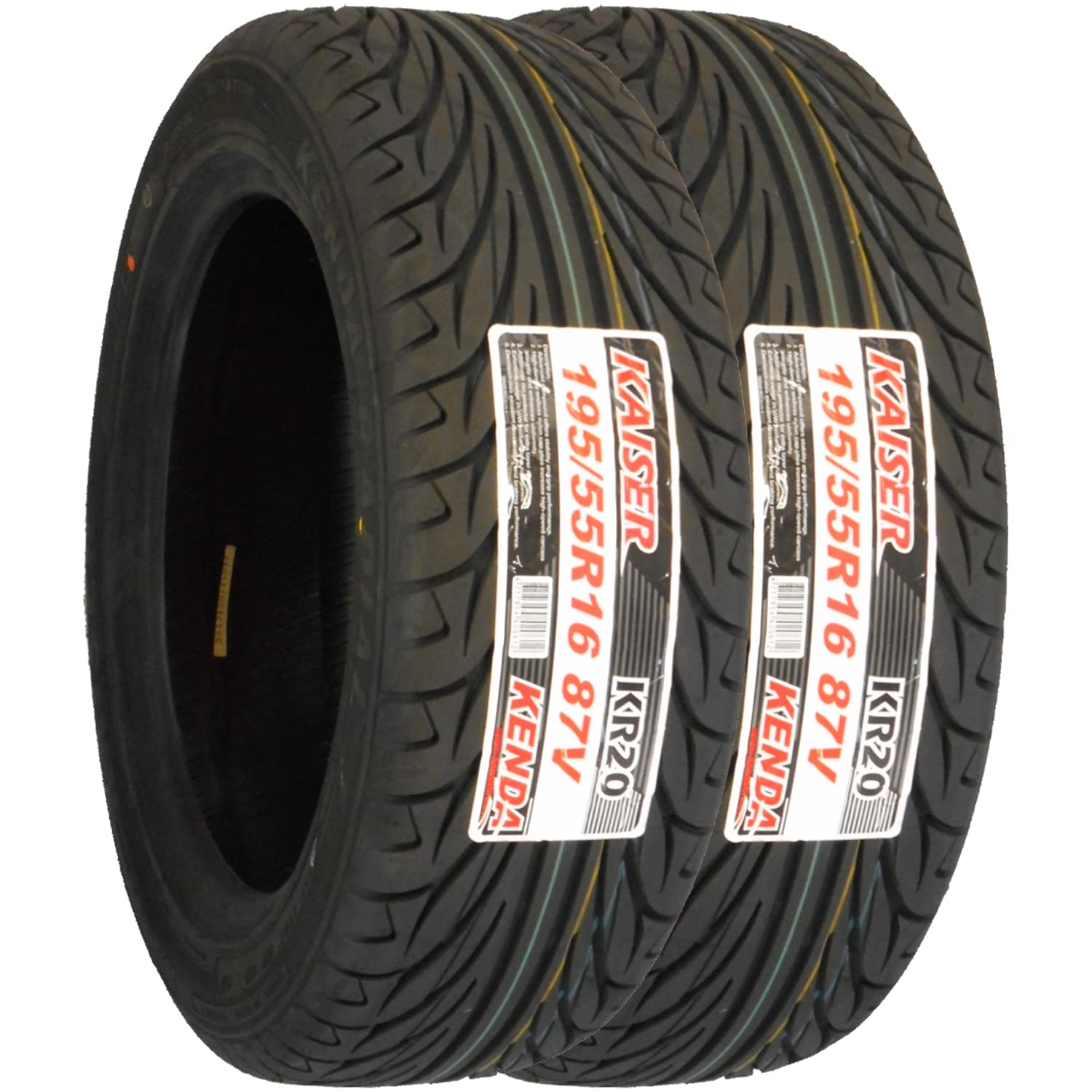Amazon.co.jp: ケンダ(KENDA) サマータイヤ KAISER KR20 195/55R16 87V  