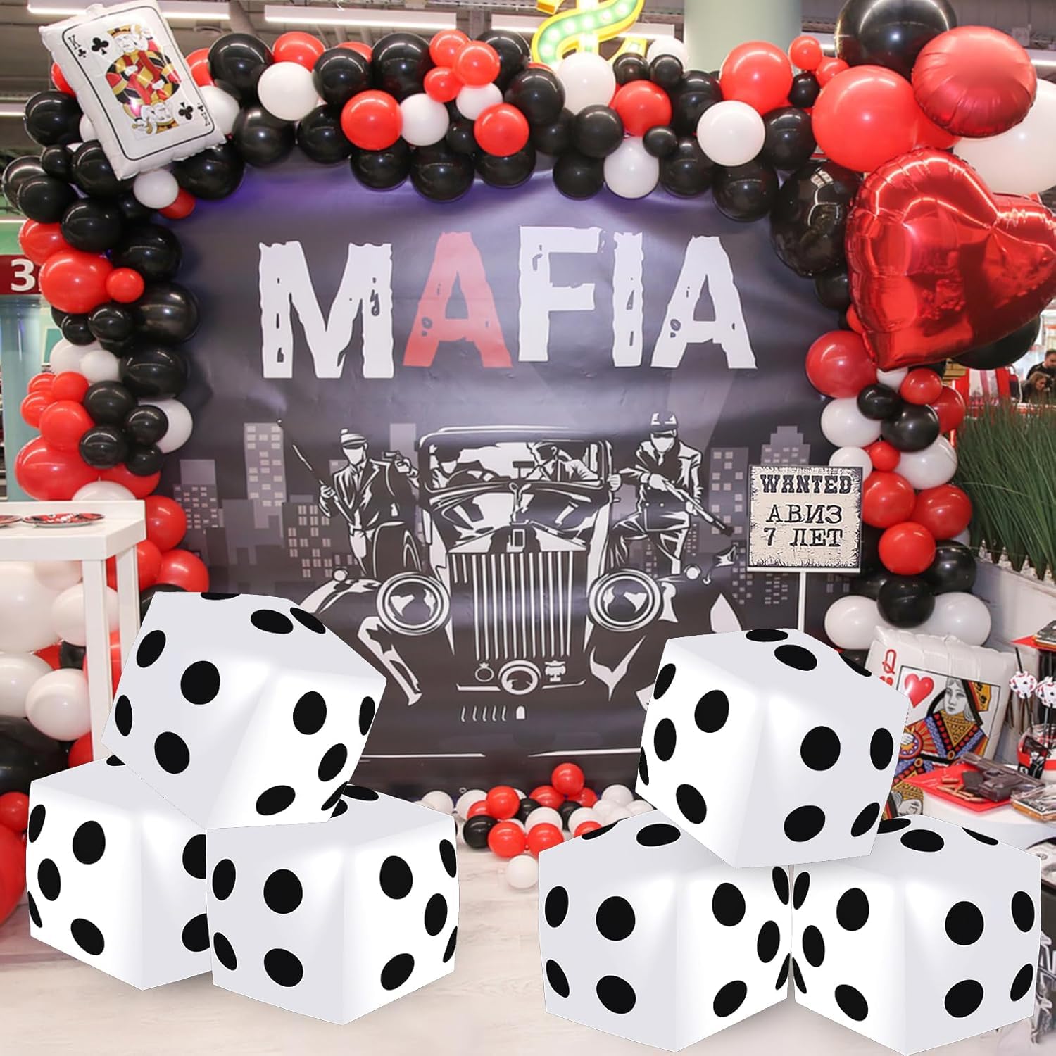 EKKONG Giocattolo Gonfiabile a Cubo Confezione da 3, Cubo Gigante, PVC Grande Cubetti Gonfiabili per Piscine Interne ed Esterne Giochi per Feste sul Prato (Bianco 3)