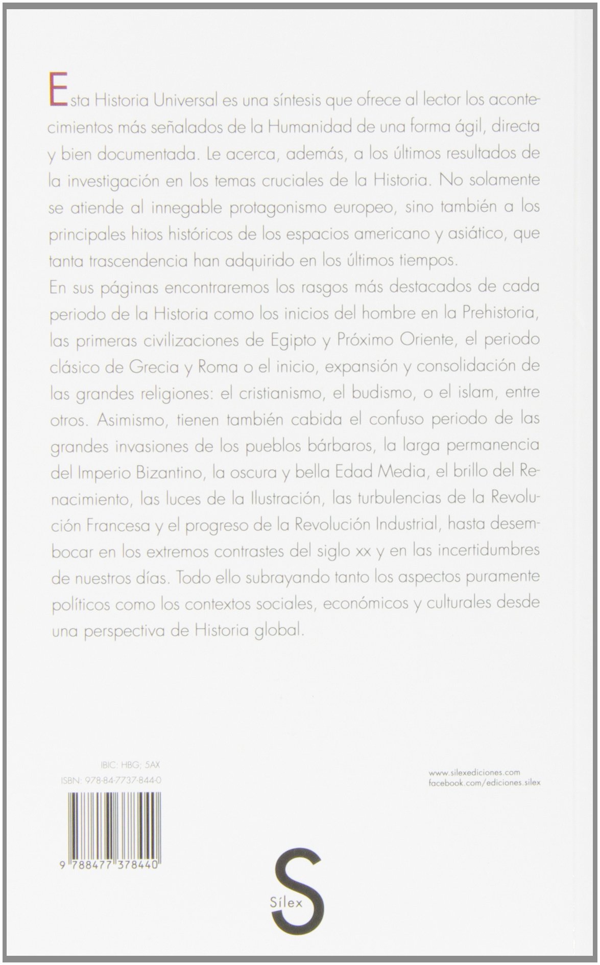 Historia Universal: XXI capítulos fundamentales