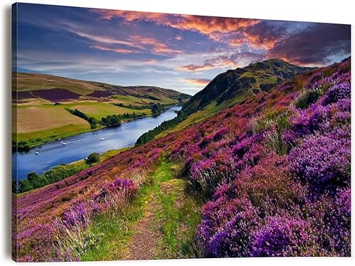 Miniatura 22 de Large Wall Art Prints 30"x60" Retro wave synthwave vaporwave skyline scenery landscape Framed Canvas Wall Art Painting Artwork Poster Picture Wall