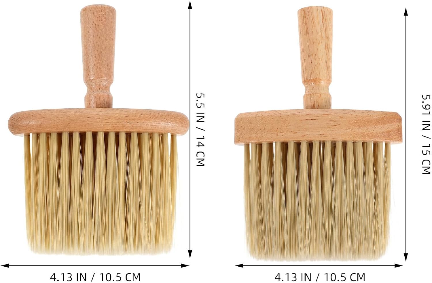 2 Pack Wooden Keyboard Cleaning Brush for Deep Dusting Precision