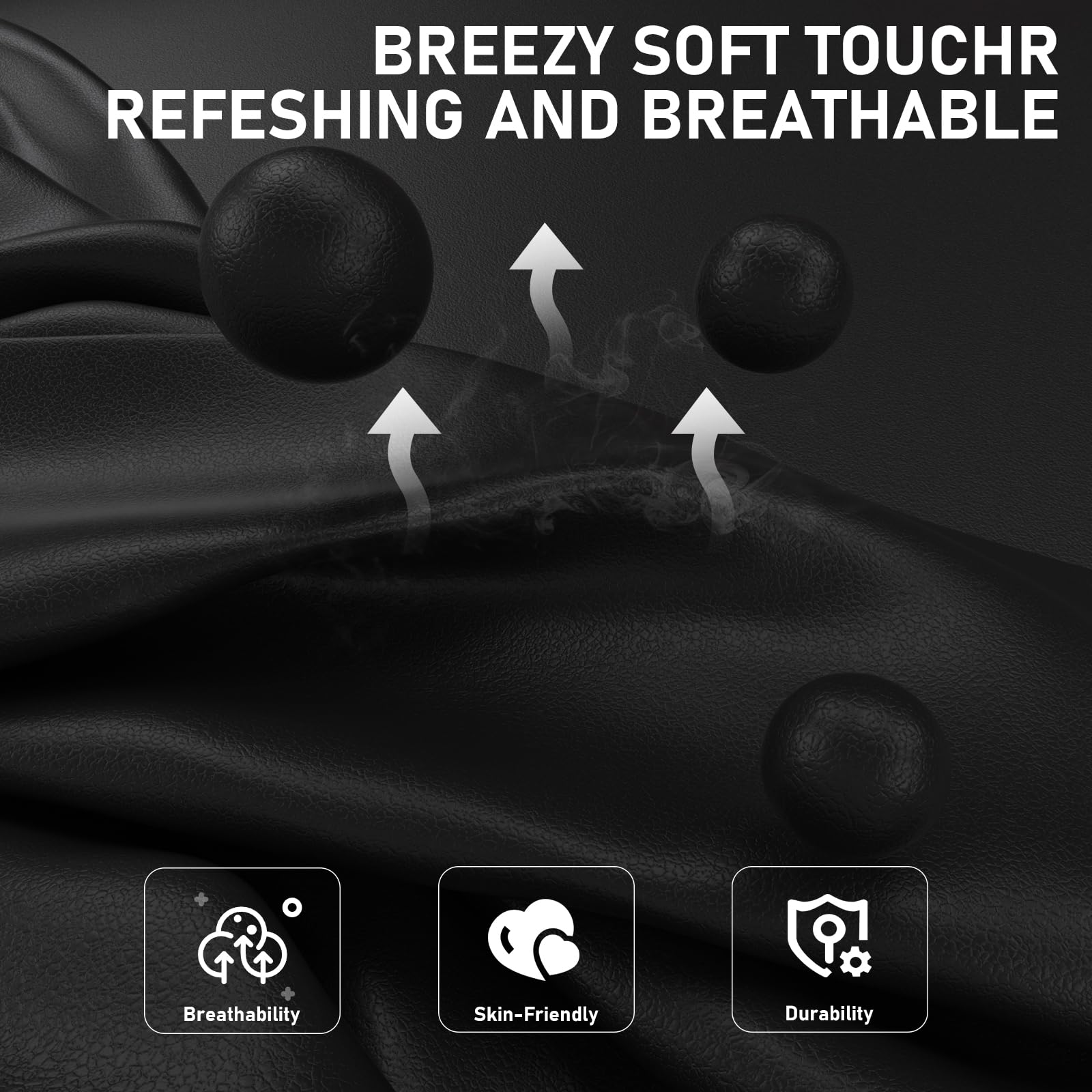 Chaise Gaming Ergonomique,Fauteuil avec Repose-piedsrétractable et Appui-tête,Réglable Siege - Noir et Blanc