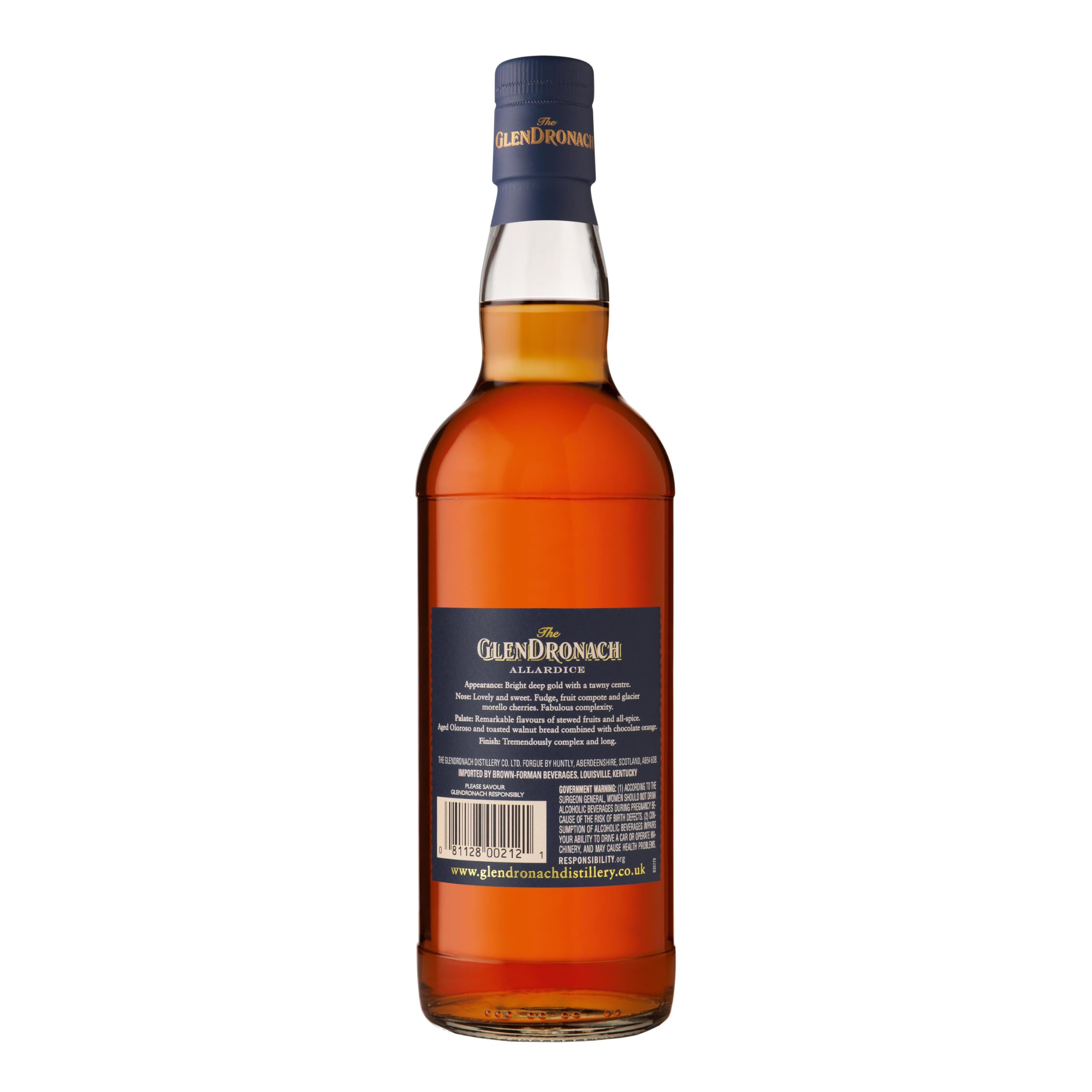 Amazon.com: The GlenDronach Single Malt Scotch Whisky Allardice