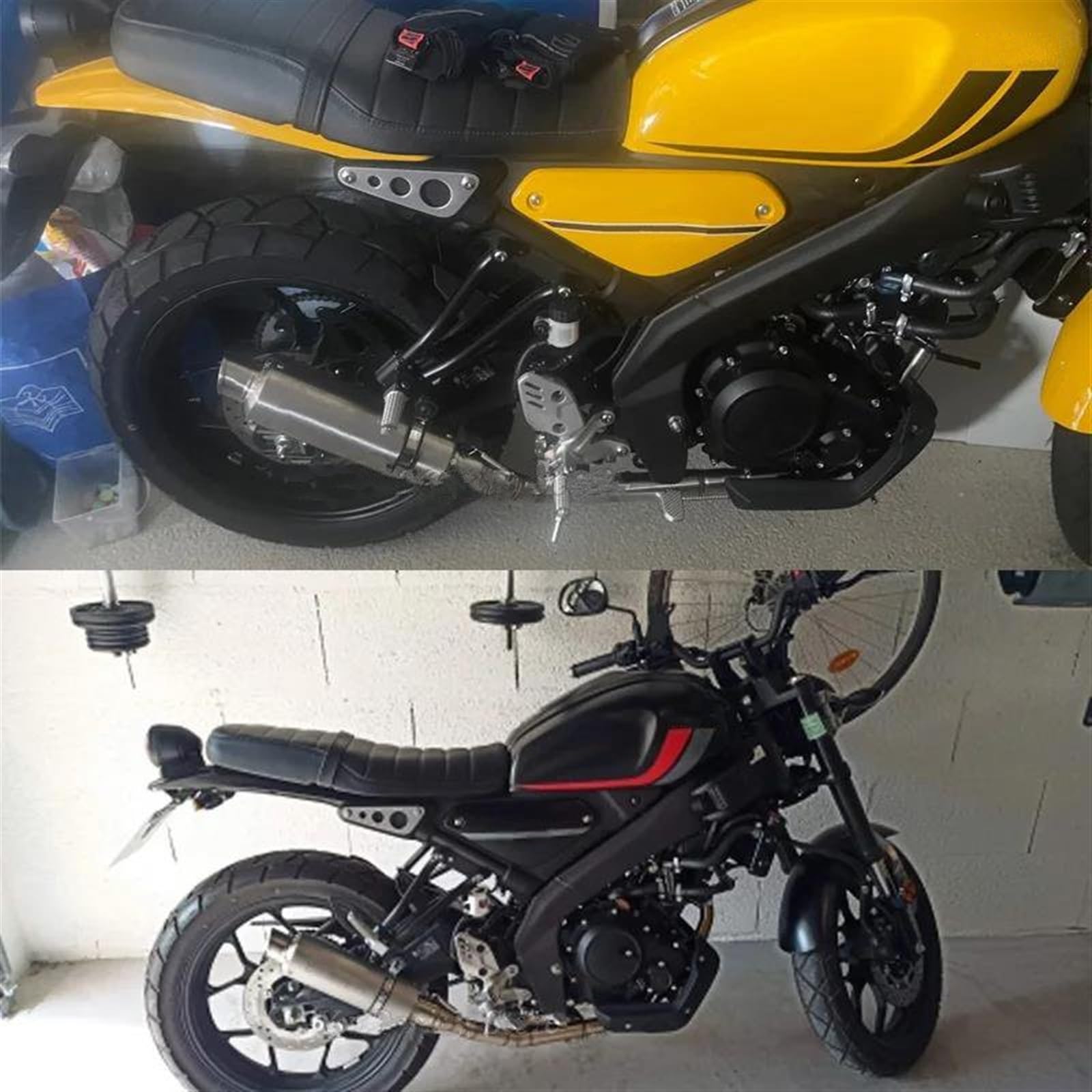 Amazon.co.jp: オートバイ部品 スリップオンマフラー フルバイク排気管