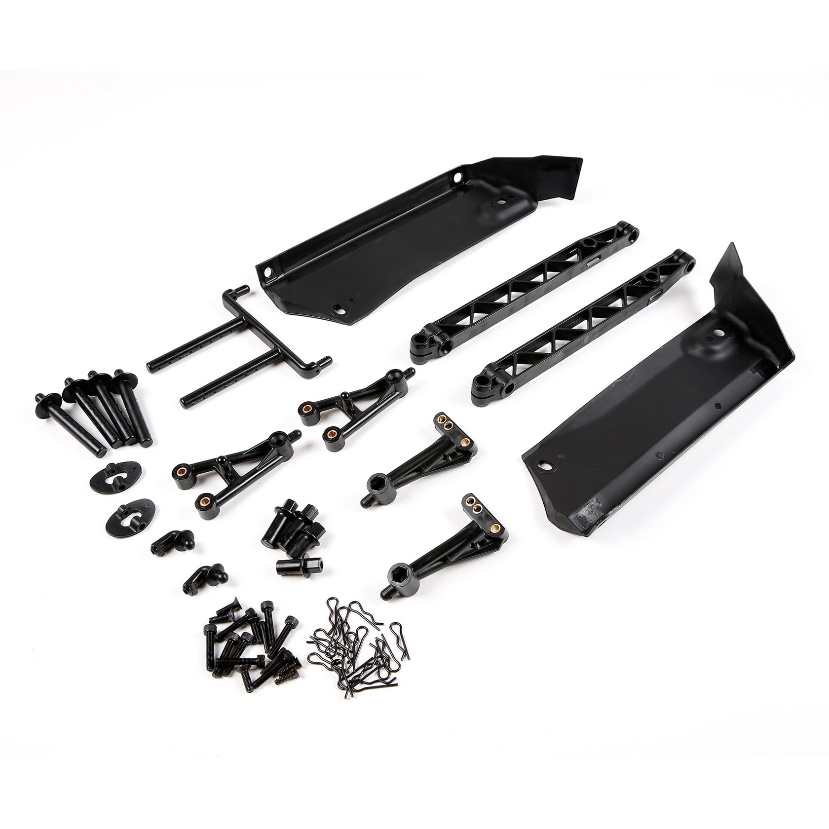 Kit Boîtier De Batterie Plastique Pour Voiture RC 1/5 BAJA - Pièce De Rechange Pour ROVAN KM Baja 5B 5T 5SC - Noir