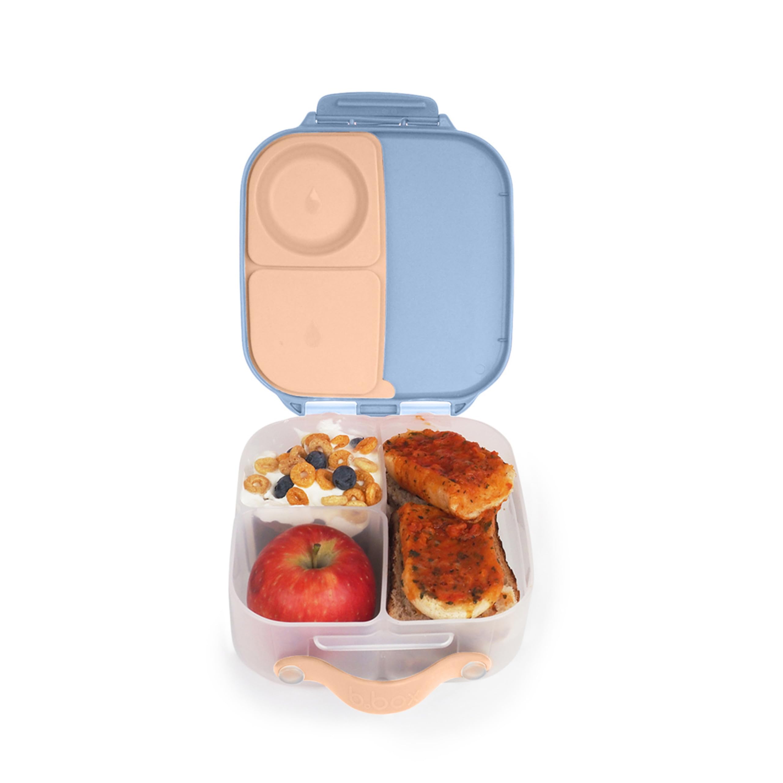 Lunch Box Bambini B.box A 3 Scomparti - Antigoccia, Per Frutta Intera, Senza BPA - Foto 10