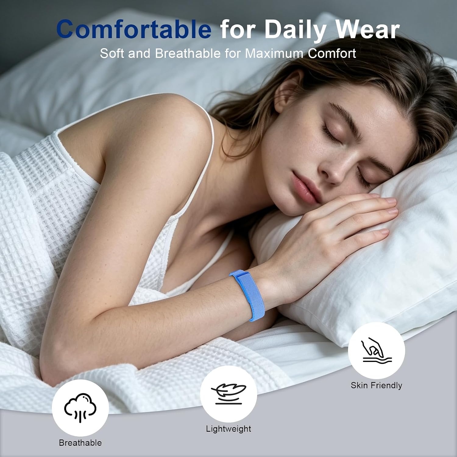 Nylon Sport Strap Compatible with Google Fitbit Air image 5