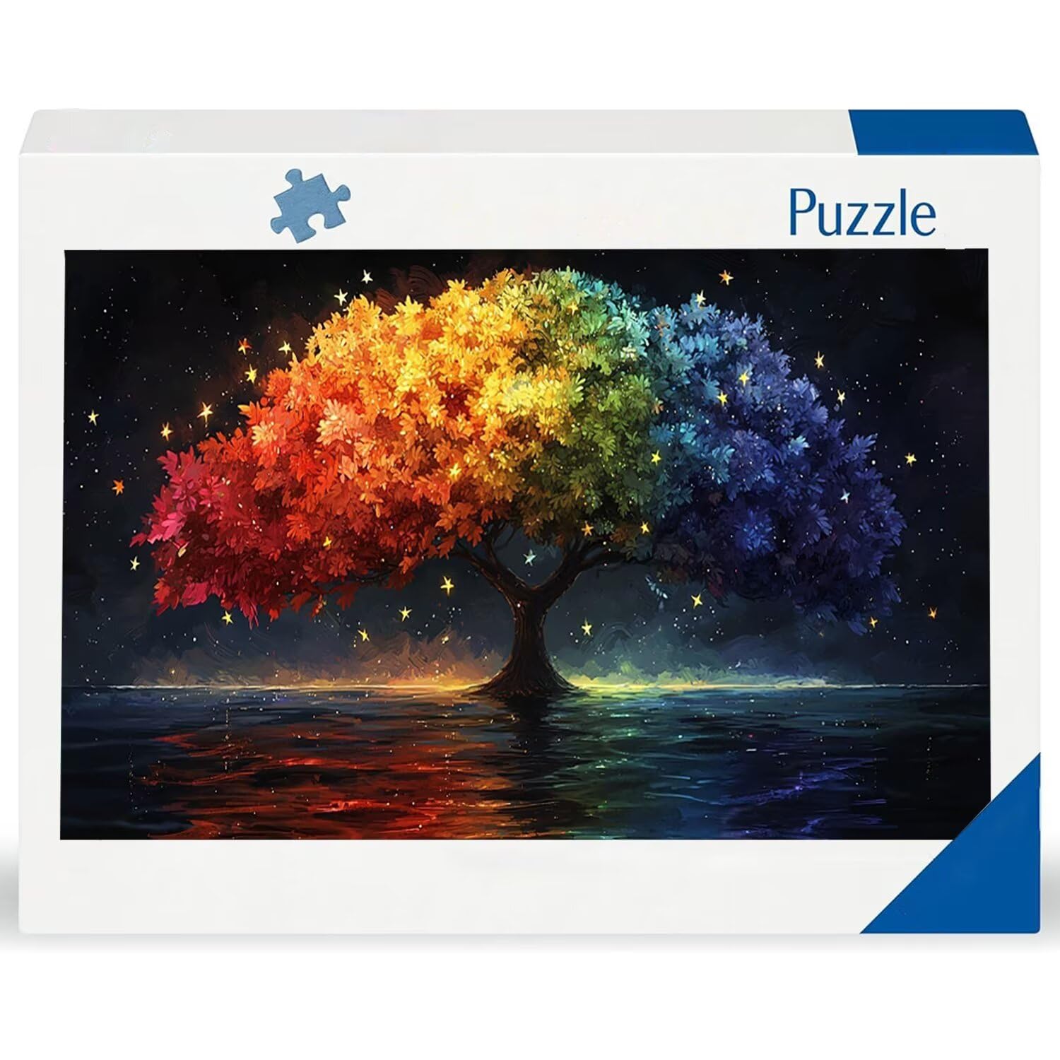Puzzle dla dorosłych 1100 elementów, Puzzle Drzewo Życia, Puzzle dla Dorosłych Klasyczne i Od 14 lat Junior, Rodzinna Rozrywka Domowa Puzzle Prezent 87x42cm l-845